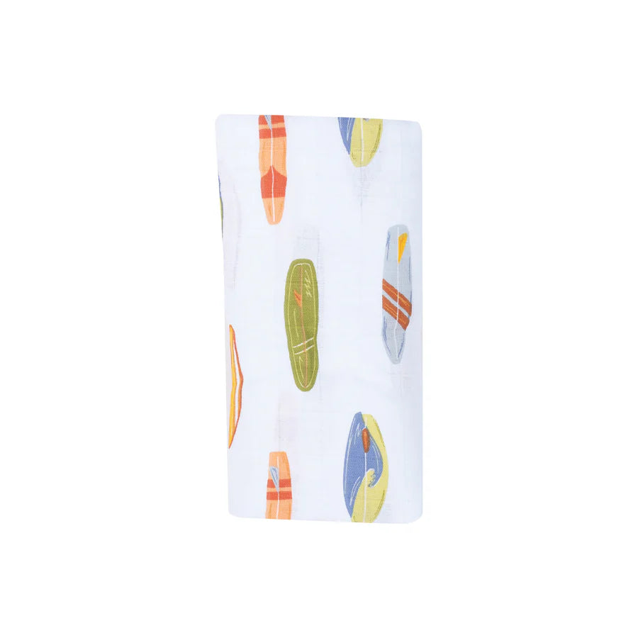 Swaddle Blanket, Vintage Surfboards