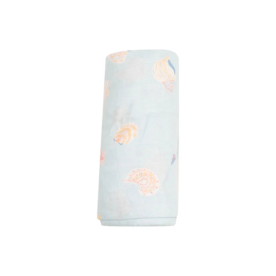 Swaddle Blanket, Pretty Seashells