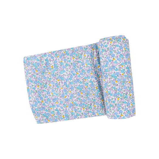 Swaddle Blanket, Flowers and Berries