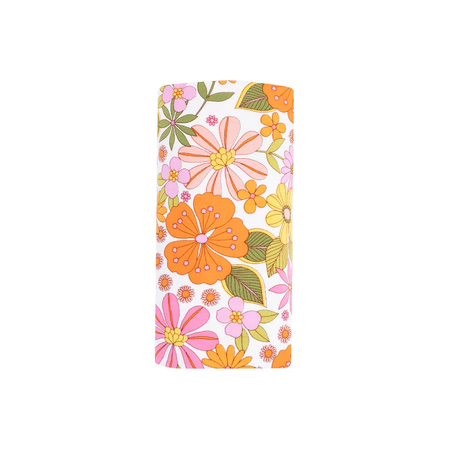 Swaddle Blanket, Boho Beachy Floral