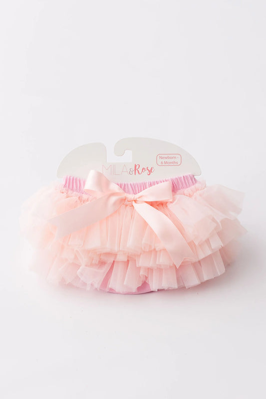 LIGHT PINK RUFFLE TUTU BLOOMER