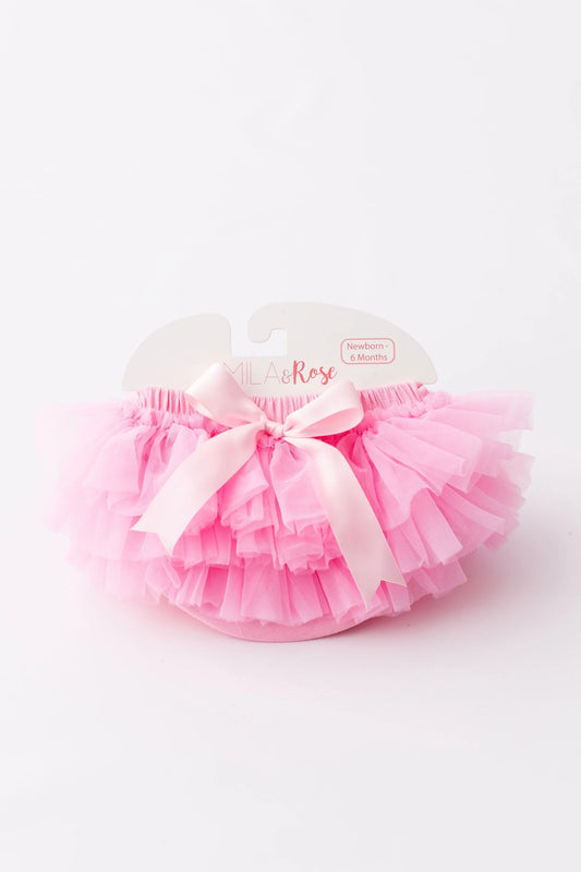 PINK RUFFLE TUTU BLOOMER