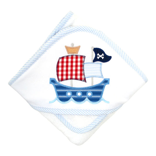 Pirate Hooded Towel Set