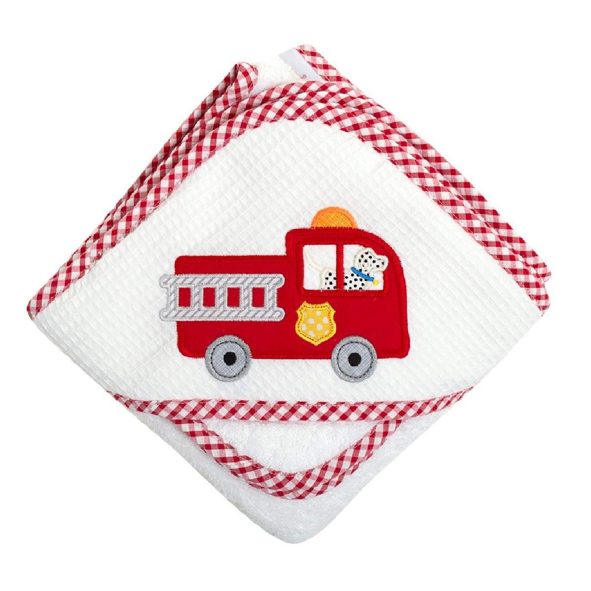 Firetruck Hooded Towel Set