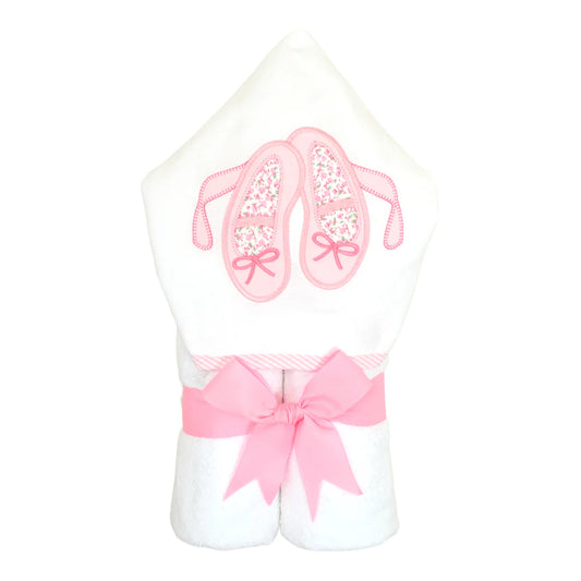 Ballet Shoes Everykid Hooded Towel