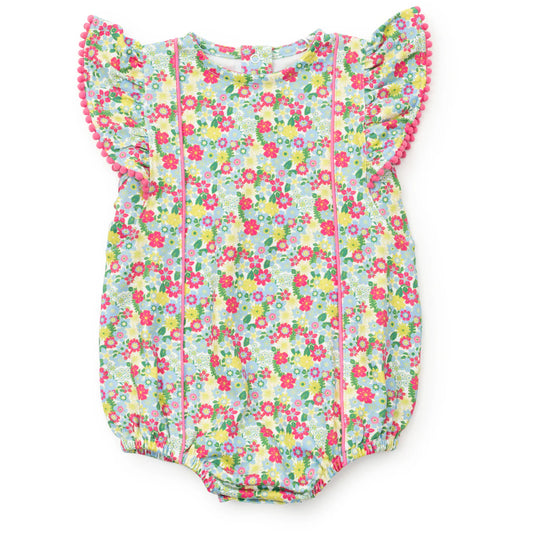 MARION GIRLS' PIMA COTTON BUBBLE - ARBORETUM FLORAL