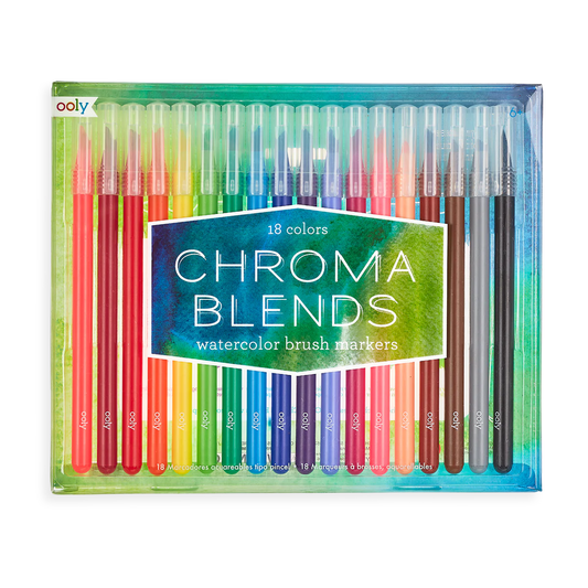 Chroma Blends Watercolor Brush Markers