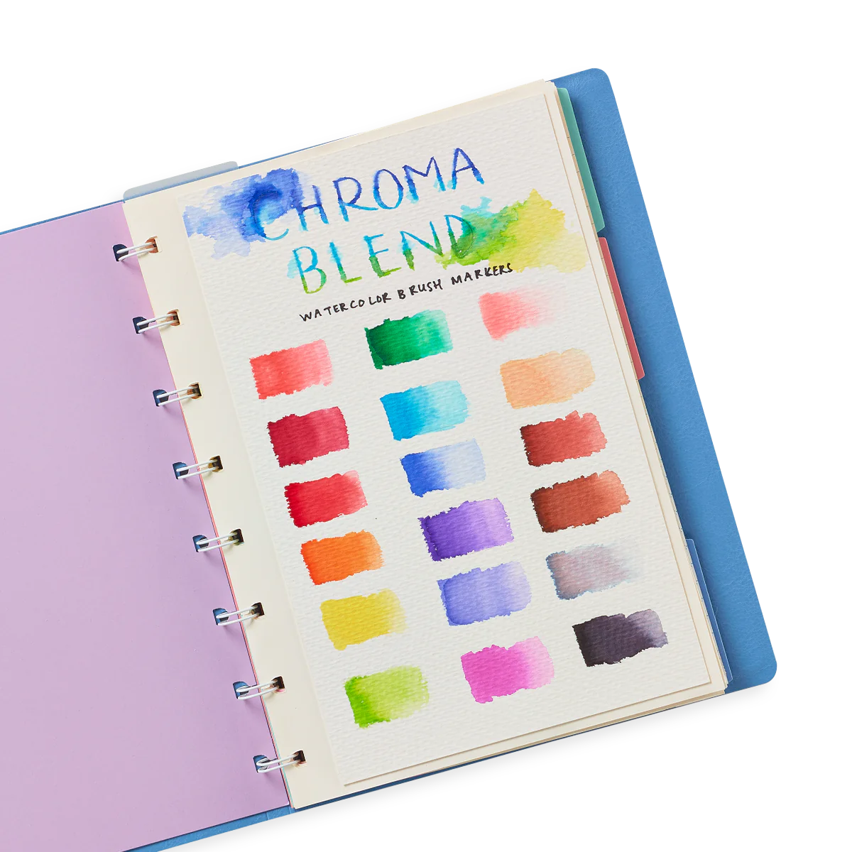 Chroma Blends Watercolor Brush Markers