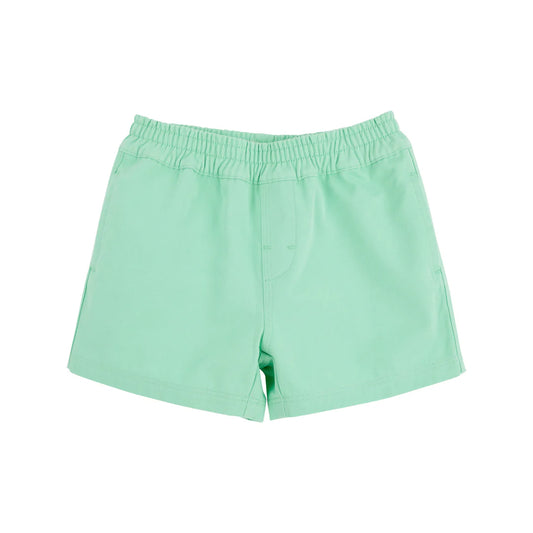 Sheffield Shorts, Grace Bay Green with Saratoga Stone Stork