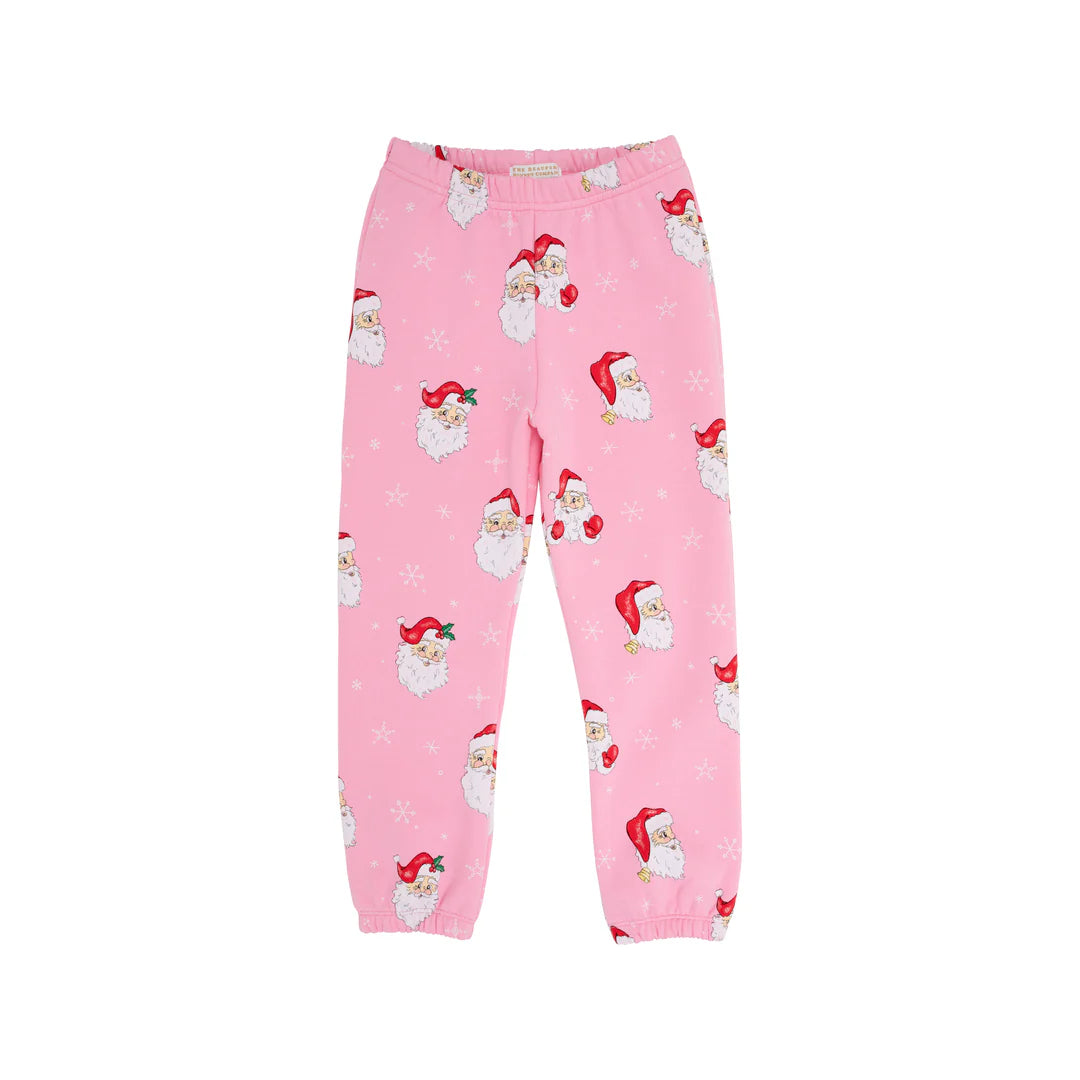 Gates Sweeney Sweatpants, Dear Santa (Hamptons Hot Pink)