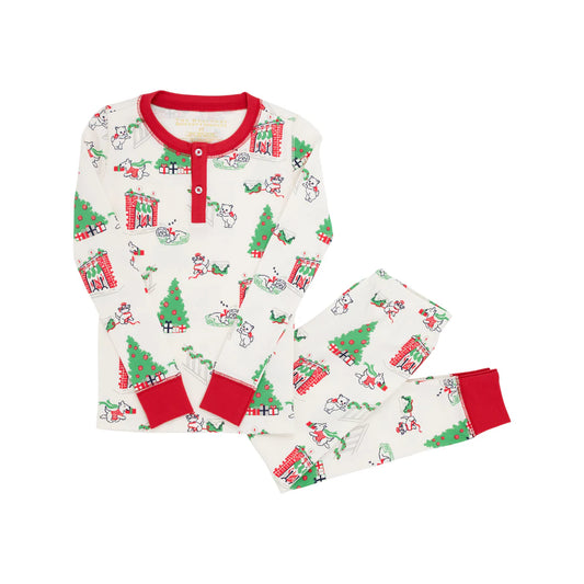 Sutton’s Sweet Dream Set (Unisex), Classic Christmas with Richmond Red