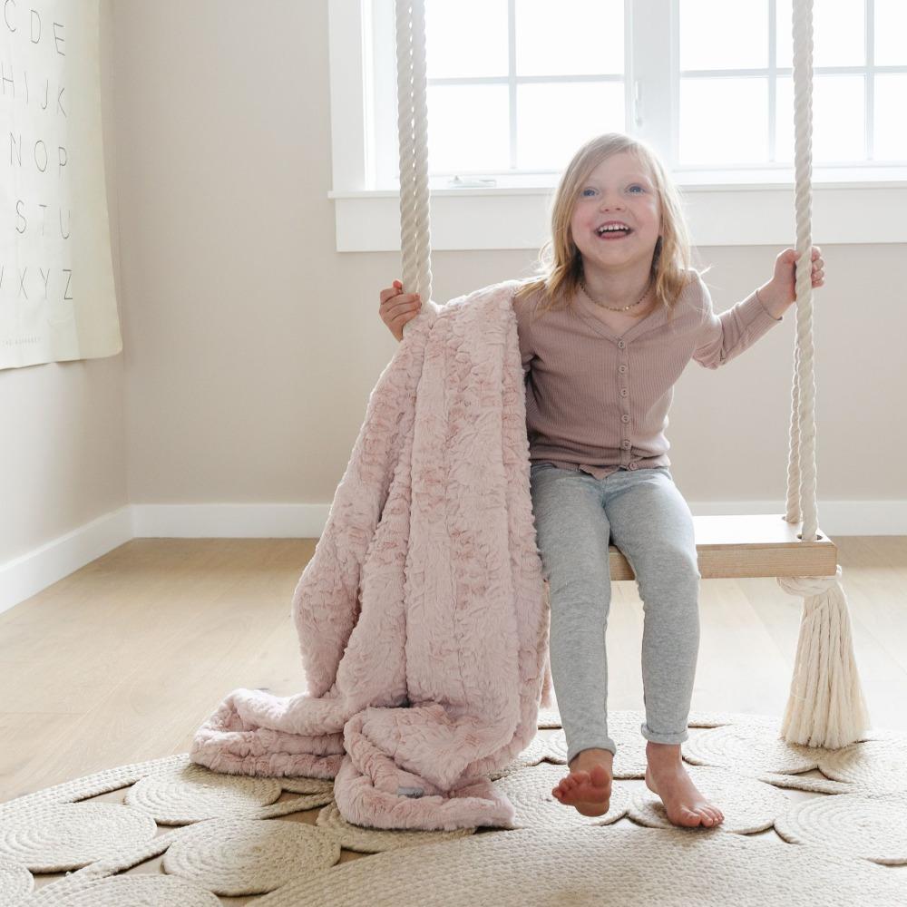 Dream Toddler Blanket, Blush