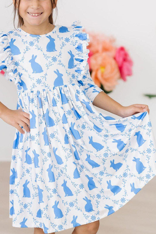 Hop ‘til You Drop Ruffle Twirl Dress