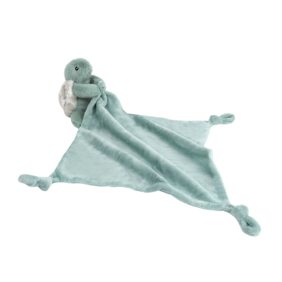 TAYLOR THE TURTLE KNOTTED SECURITY BLANKIE