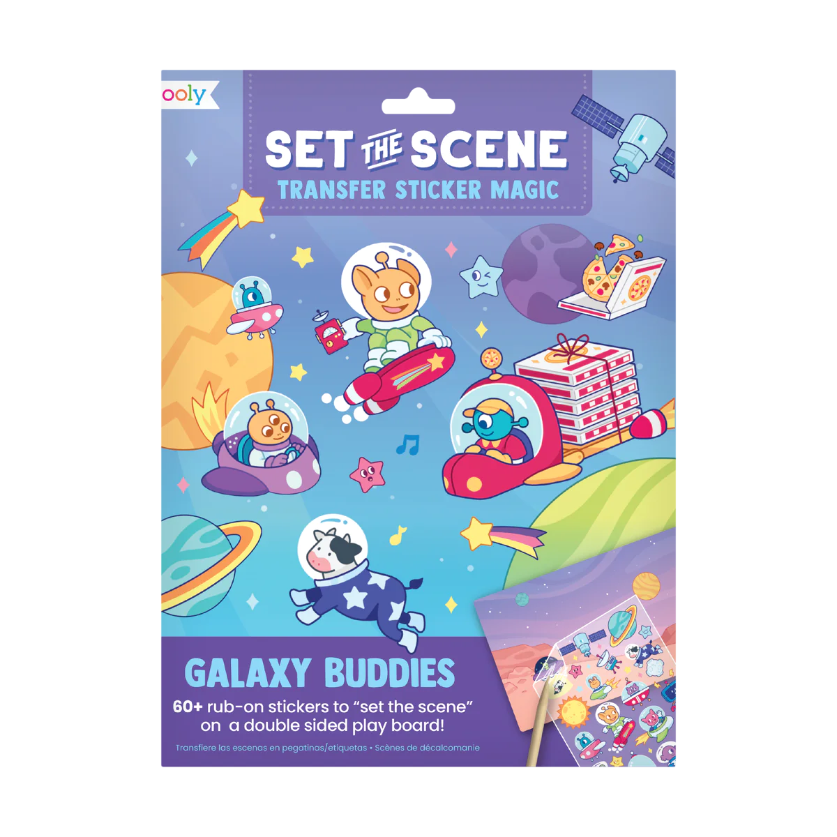 Set The Scene Transfer Stickers Magic - Galaxy Buddies