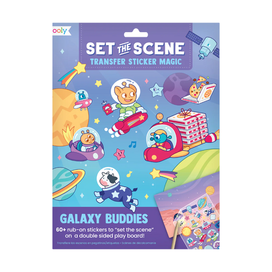 Set The Scene Transfer Stickers Magic - Galaxy Buddies