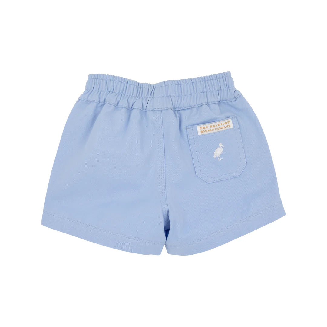 Sheffield Shorts (Twill), Beale Street Blue with Worth Avenue White Stork