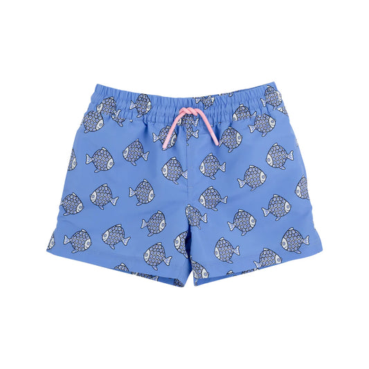 Tortola Trunks, Little Fishes with Nantucket Navy Stork