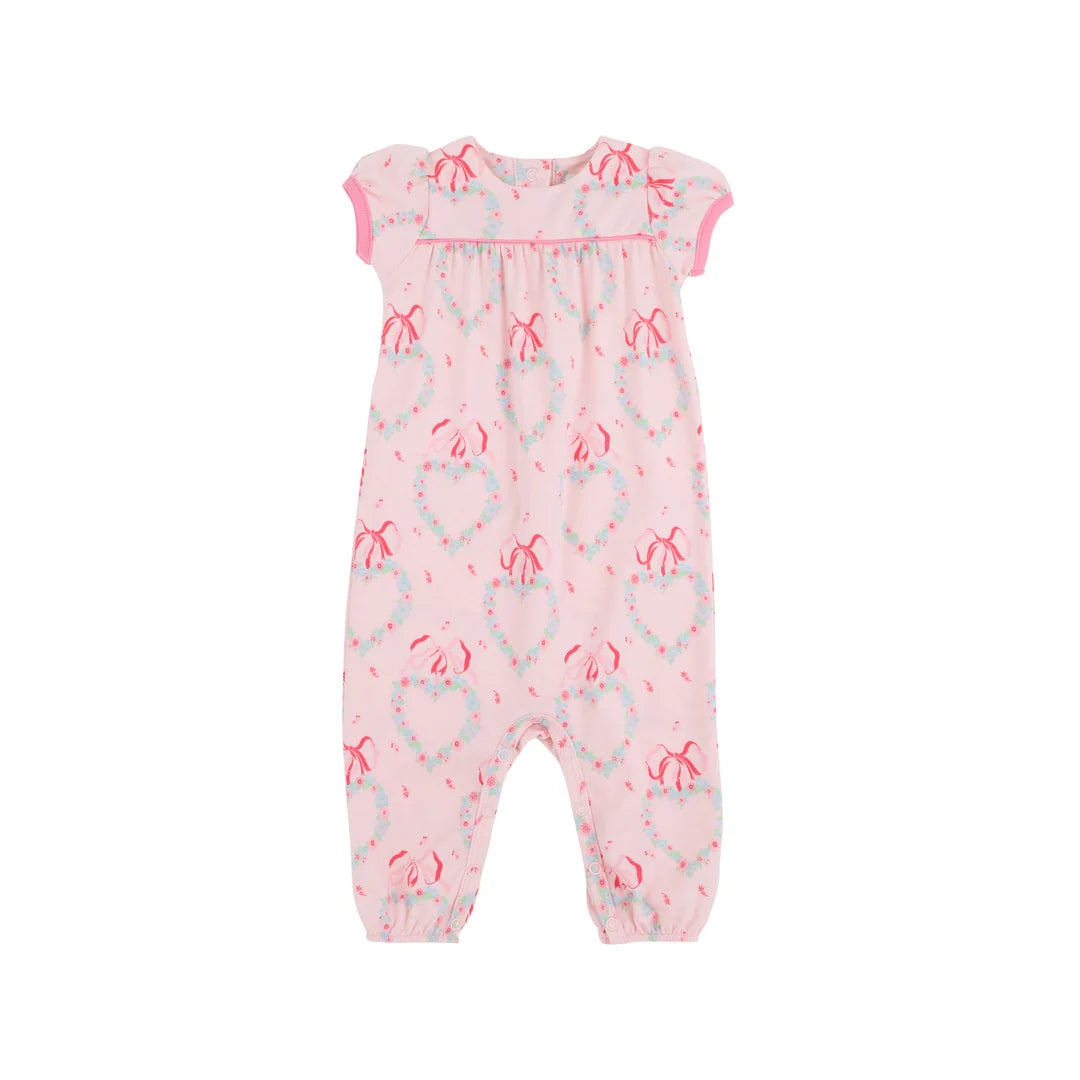 Penny’s Playsuit, Fancy Like Floral with Hamptons Hot Pink