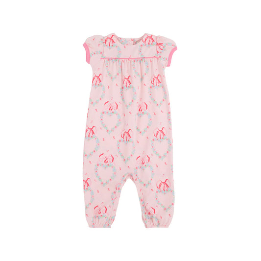 Penny’s Playsuit, Fancy Like Floral with Hamptons Hot Pink