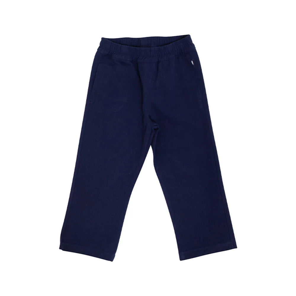 Sheffield Pants (Twill), Nantucket Navy with Richmond Red Stork