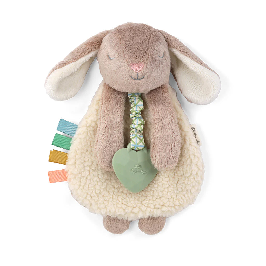 Itzy Lovey™ Plush And Teether Toy, Billie the Bunny