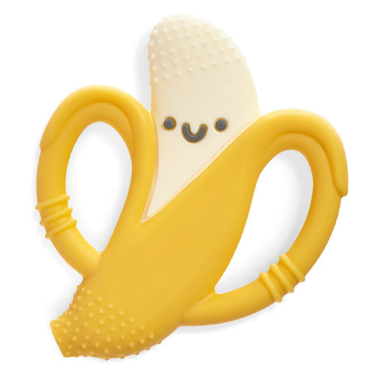 Chew Crew™ Silicone Handle Teether, Beckett the Banana