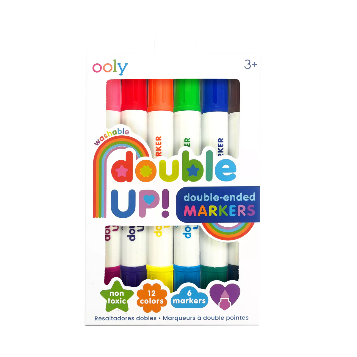 Double Up! Double-Ended Markers - Set of 6