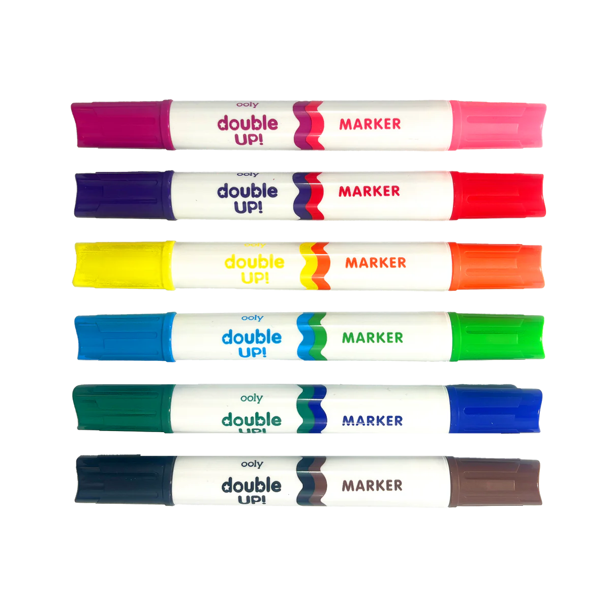 Double Up! Double-Ended Markers - Set of 6