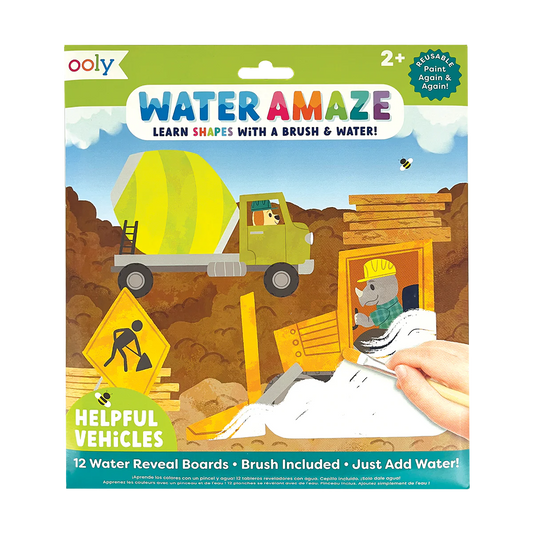 Water Amaze Water Reveal Boards - Helpful Vehicles