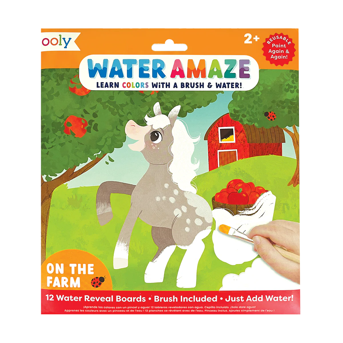 Water Amaze Water Reveal Boards - On the Farm