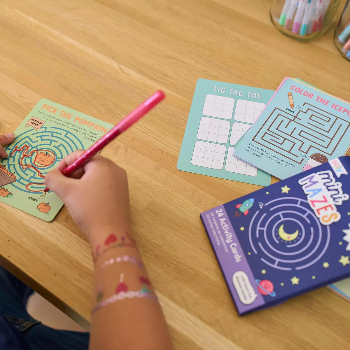 Mini Mazes Activity Cards