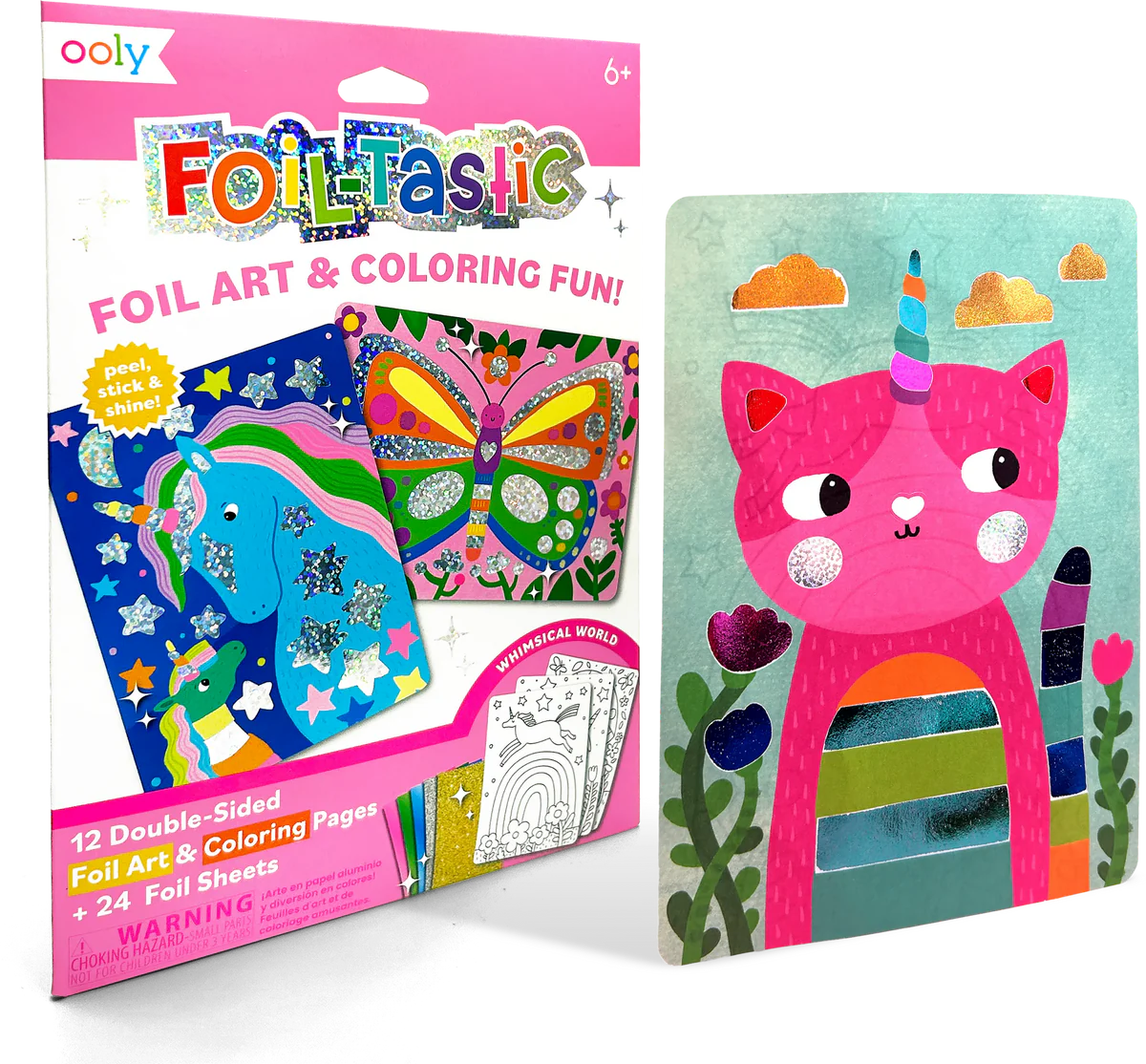 Foil-tastic Foil Art & Coloring Set - Whimsical World