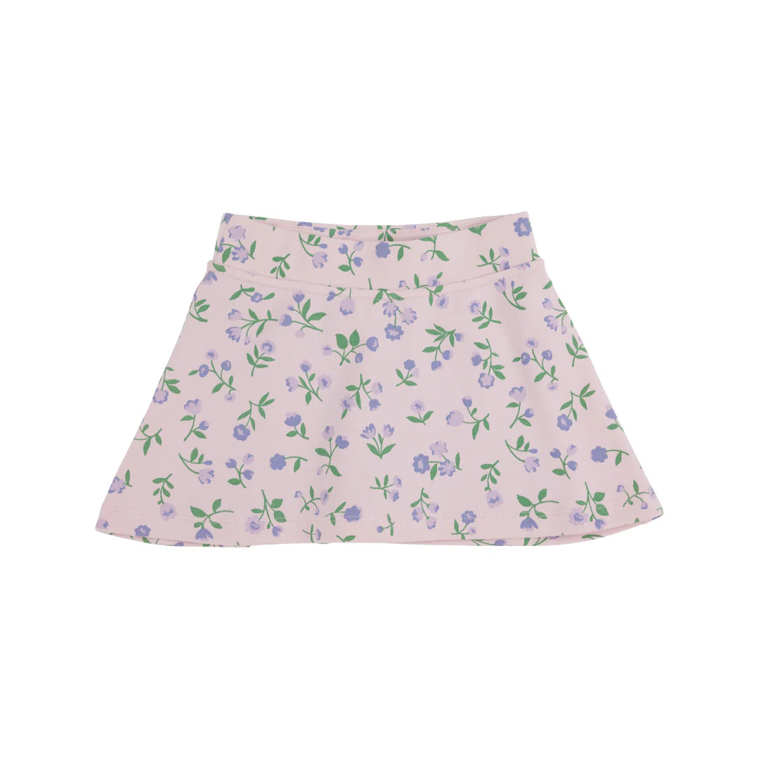 Searcy Skort (Knit), Tuxedo Park Tulips