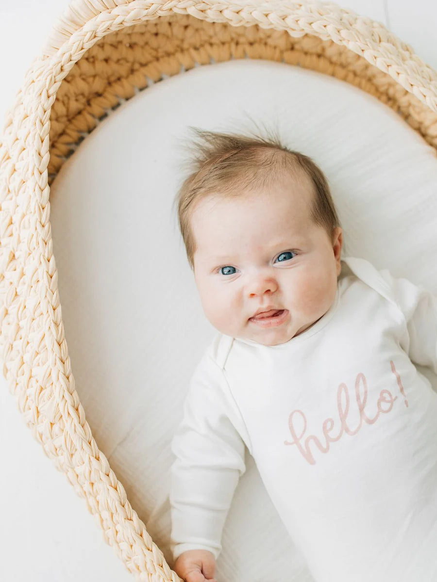 Hello! Knot Gown, Dusty Rose