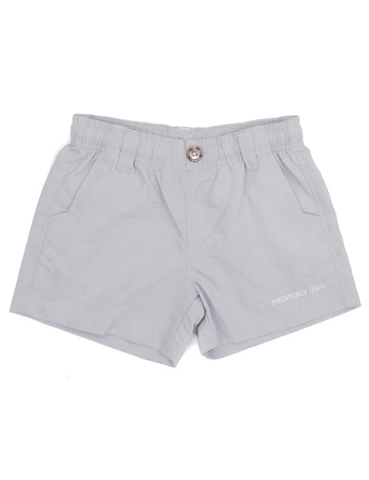 Baby Mallard Short, Light Grey