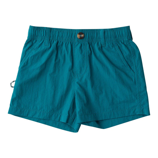 BOY'S OUTRIGGER PERFORMANCE SHORT IN ALEXANDRITE GREEN