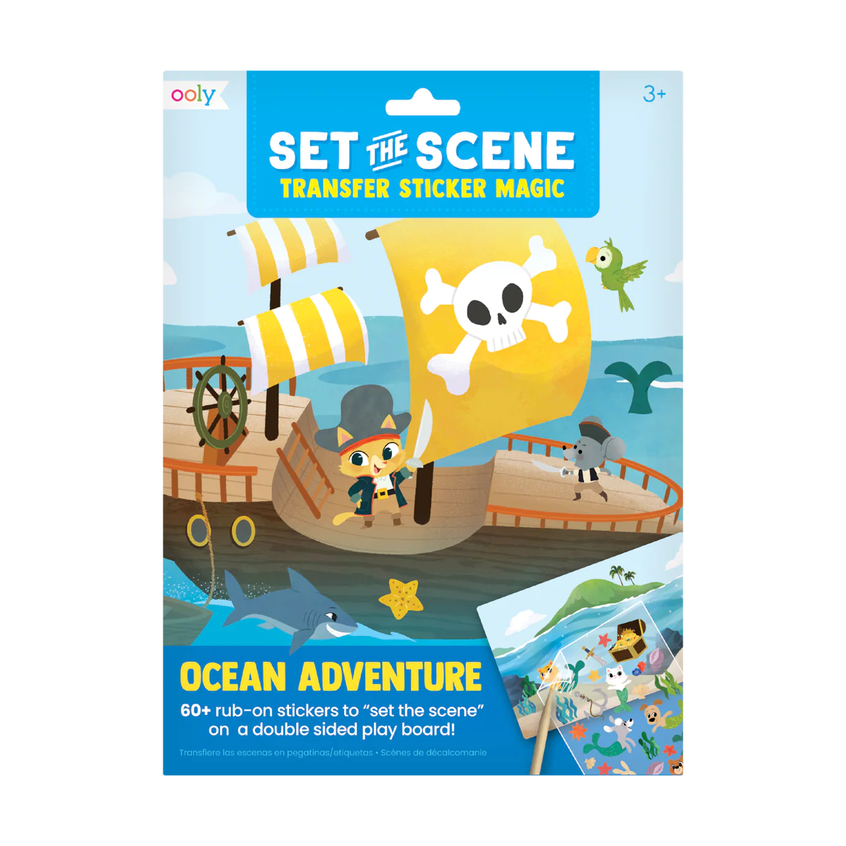 Set The Scene Transfer Stickers Magic - Ocean Adventure