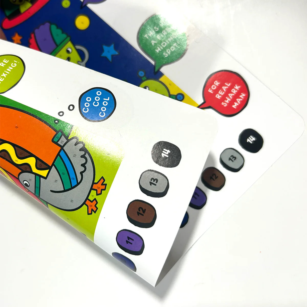 Colortopia Color By Number Paint Marker Kit - Epic Adventures