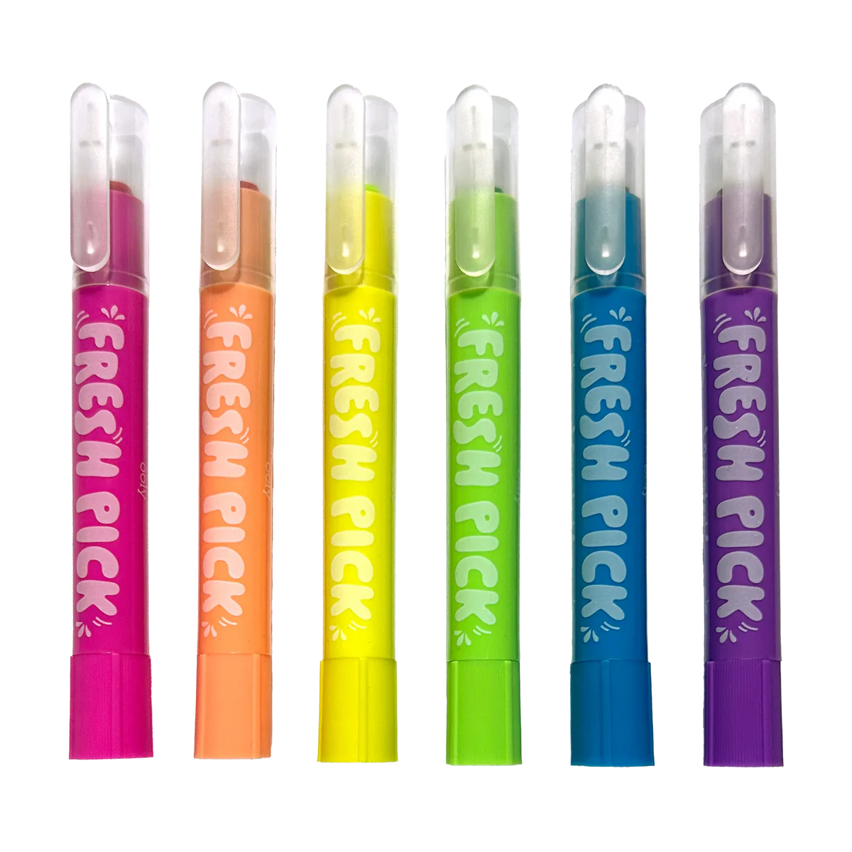 Fresh Pick Apple Scented Gel Crayons - Set of 6