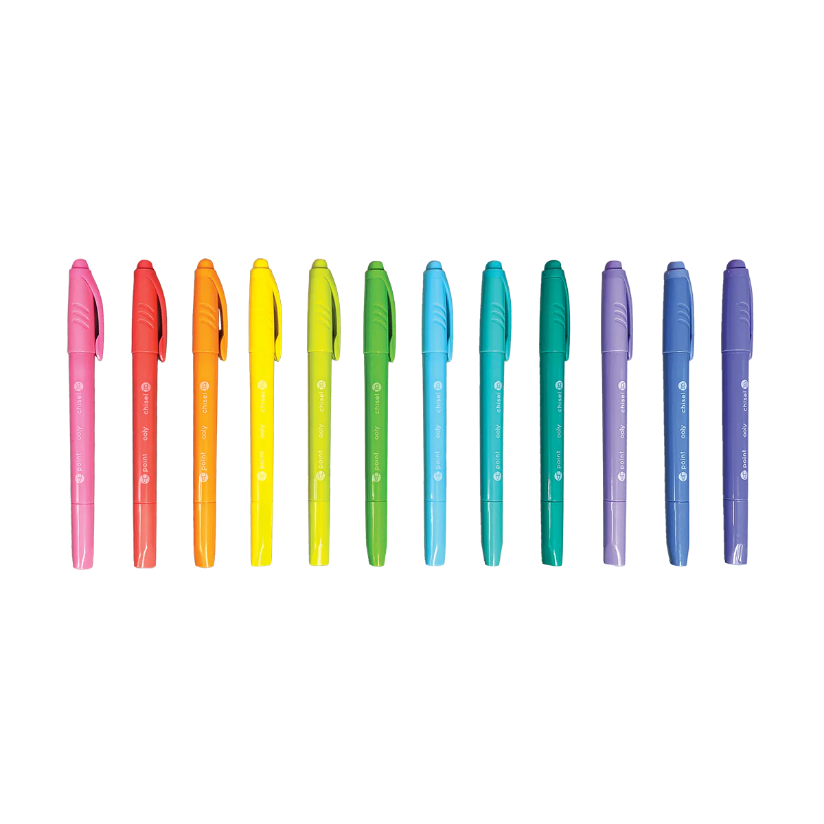 Pastel Hues Dual Tip Markers - Set of 12