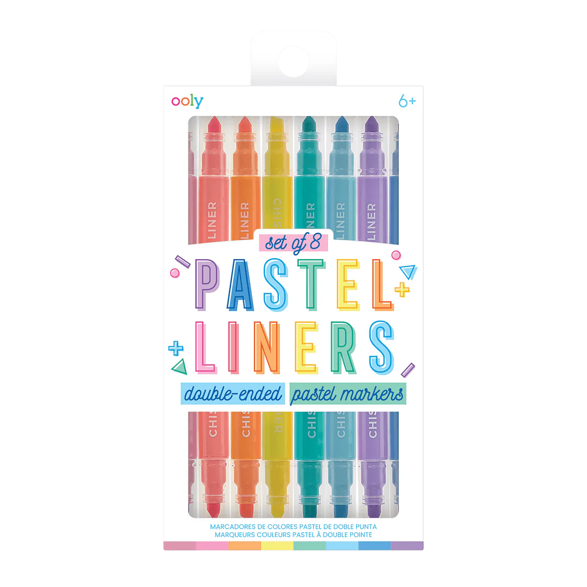 Pastel Liners Dual Tip Markers