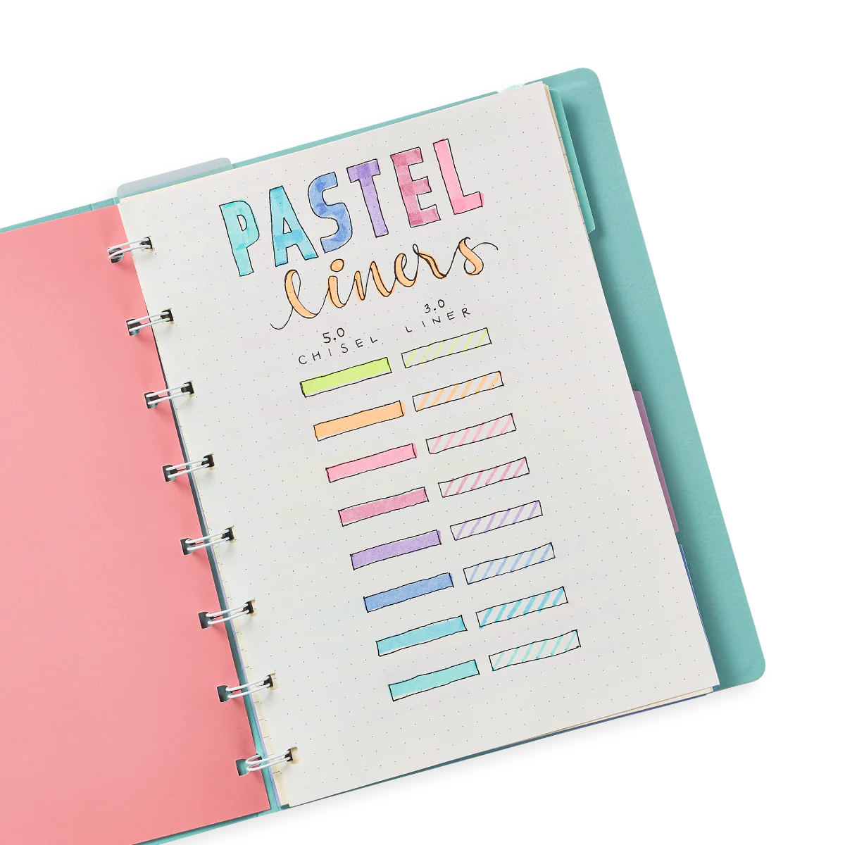 Pastel Liners Dual Tip Markers