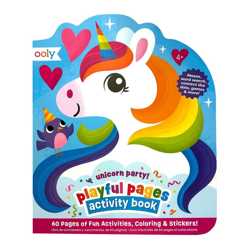 Playful Pages Activity Book - Unicorn Party!