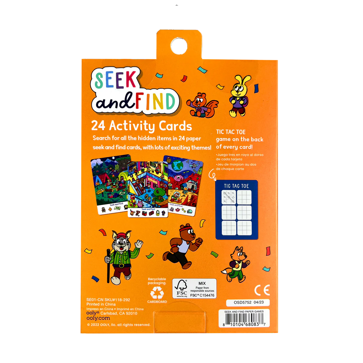 Seek and Find Activity Cards