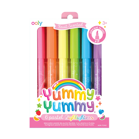 Yummy Yummy Scented Highlighters - Set of 6