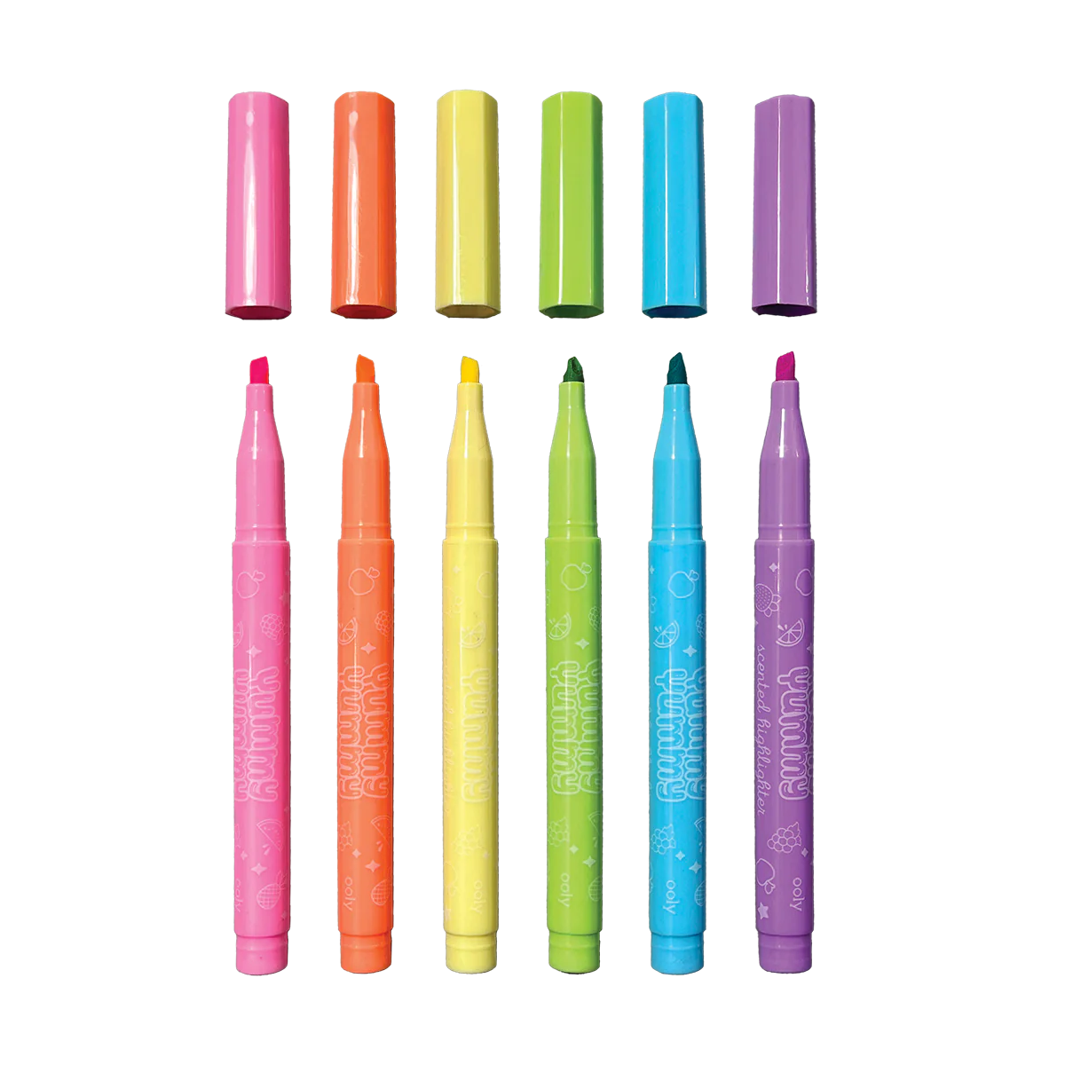 Yummy Yummy Scented Highlighters - Set of 6