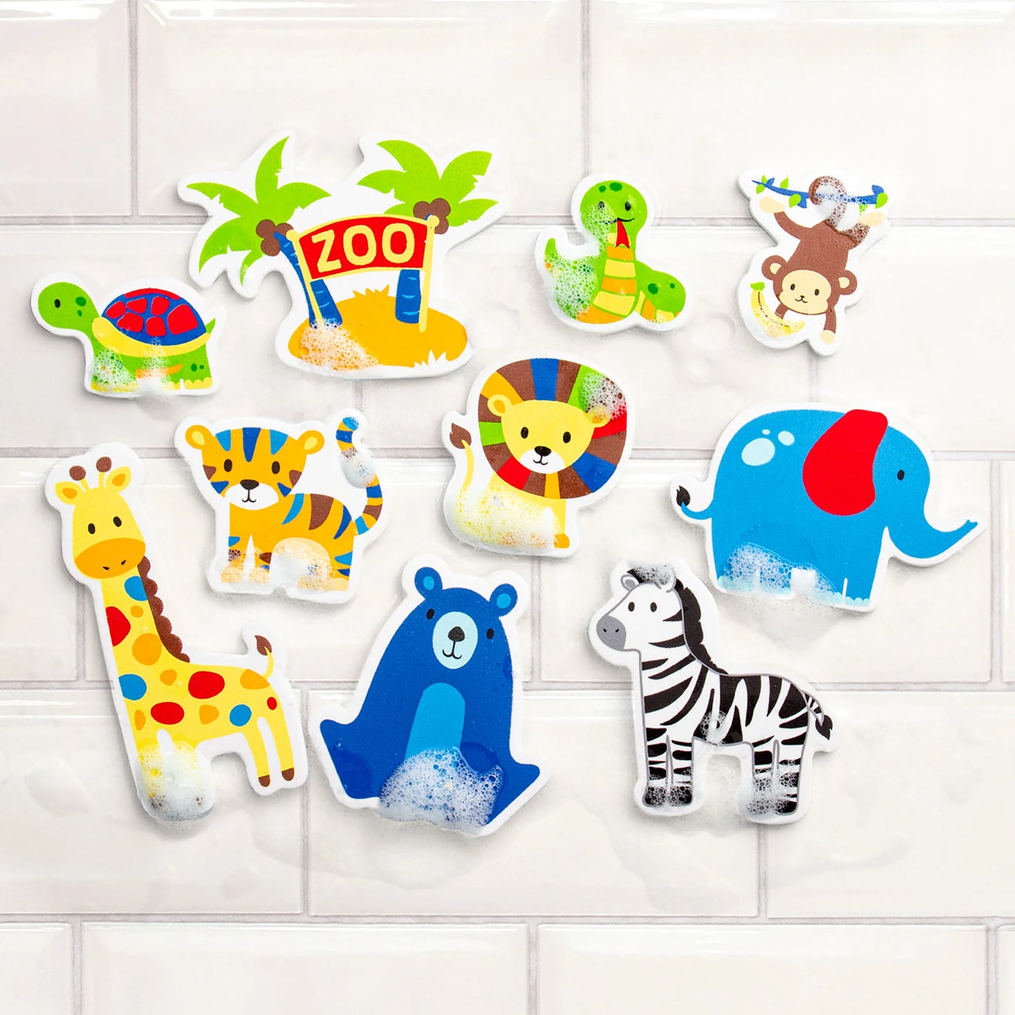 Foam Bath Toys, Zoo