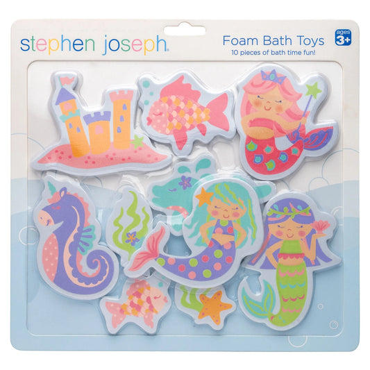 Foam Bath Toys, Mermaid