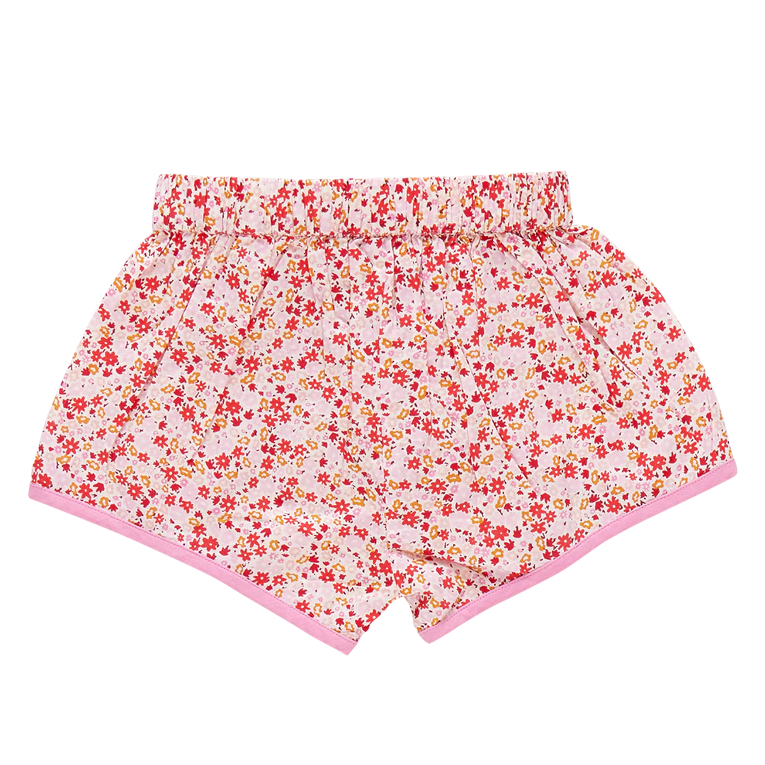 Girls Millie Short - Pink Mini Ditsy